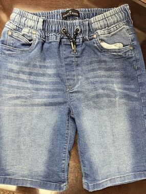 Steve's Jeans Kids Blue Drawstring Shorts